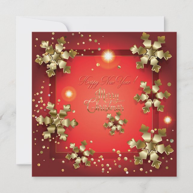 Merry Christmas & Happy New Year! 2026 XMAS Note Card (Front)