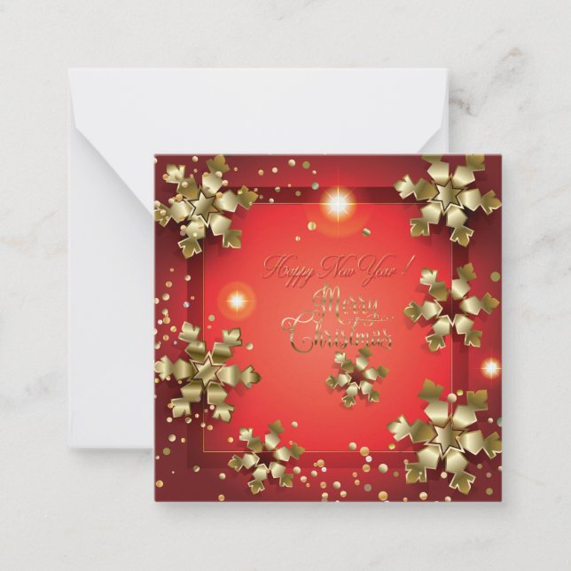 Merry Christmas & Happy New Year! 2026 XMAS Note Card (Front)