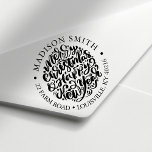 Merry Christmas Happy New Year Cute Return Address Self-inking Stamp<br><div class="desc">Spread holiday cheer with this festive self-inking stamp! Featuring a cute design with the phrase "Merry Christmas & Happy New Year" and adorable winter characters, this stamp is perfect for personalizing Christmas cards, holiday letters, and gift tags. Easily add your return address to your mailings and add a touch of...</div>