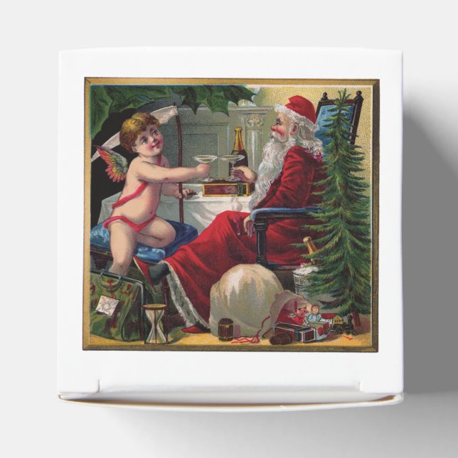 Merry Christmas & Happy New Year Favor Box (Top)