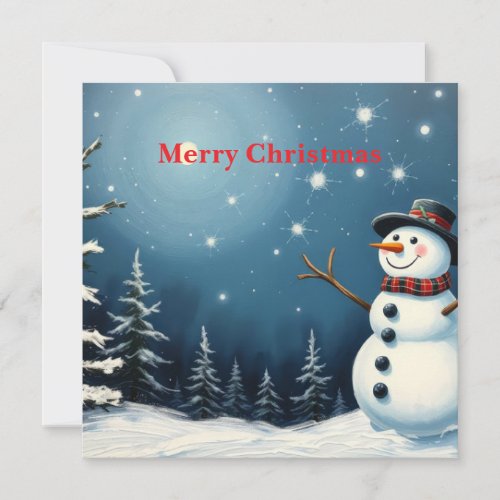 Merry Christmas & Happy New Year ☃️ Holiday Card