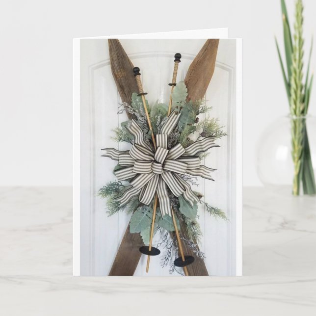 **MERRY CHRISTMAS** **HAPPY NEW YEAR** HOLIDAY CARD (Front)