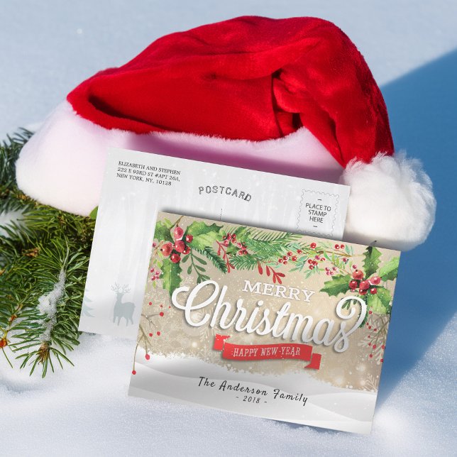 Merry Christmas & Happy New Year Holiday Greetings (Creator Uploaded)