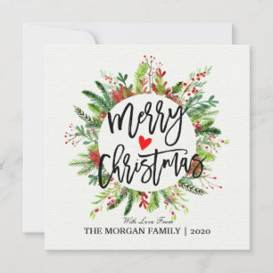 Merry Christmas & Happy New Year Holiday Greetings