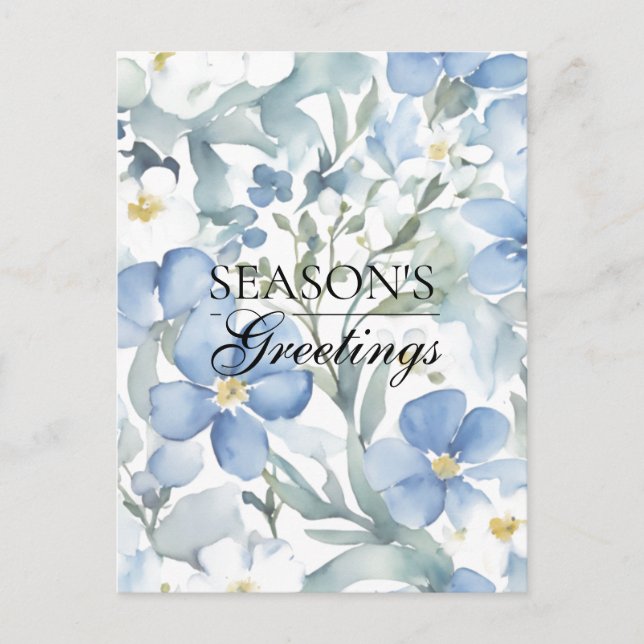 Merry Christmas Happy New Year Holiday Season Card (Front)