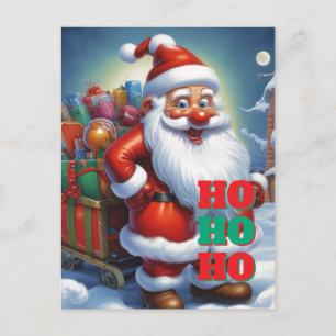 Merry Christmas Happy New Year Holiday Season Postcard