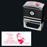 Merry Christmas Happy New Year Self-inking Stamp<br><div class="desc">#holiday #travel #vacation #summer #love #nature #instagood #travelgram #photography #beach #photooftheday #travelphotography #trip #instatravel #sea #traveling #travelling #picoftheday #beautiful #holidays #wanderlust #sun #instagram #italy #tourism #adventure #sunset #happy #fun #like #christmas #newyears #presents #giftwrap #crafts #artproject #seasonsgreetings #holidayseason #gifting #artsupplies</div>