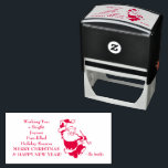 Merry Christmas Happy New Year Self-inking Stamp<br><div class="desc">#holiday #travel #vacation #summer #love #nature #instagood #travelgram #photography #beach #photooftheday #travelphotography #trip #instatravel #sea #traveling #travelling #picoftheday #beautiful #holidays #wanderlust #sun #instagram #italy #tourism #adventure #sunset #happy #fun #like #christmas #newyears #presents #giftwrap #crafts #artproject #seasonsgreetings #holidayseason #gifting #artsupplies</div>