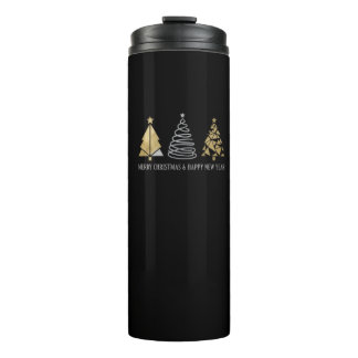 Merry Christmas & Happy New Year": Thermal Tumbler