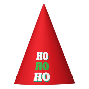 Merry Christmas HoHoHo Party Minimalist Plain Hat