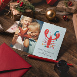 Merry Christmas | Holiday Beach Lobster Crab<br><div class="desc">Merry Christmas | Holiday Beach Lobster Crab</div>