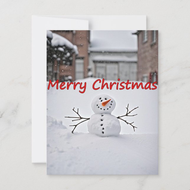 Merry Christmas Holiday Card (Front)