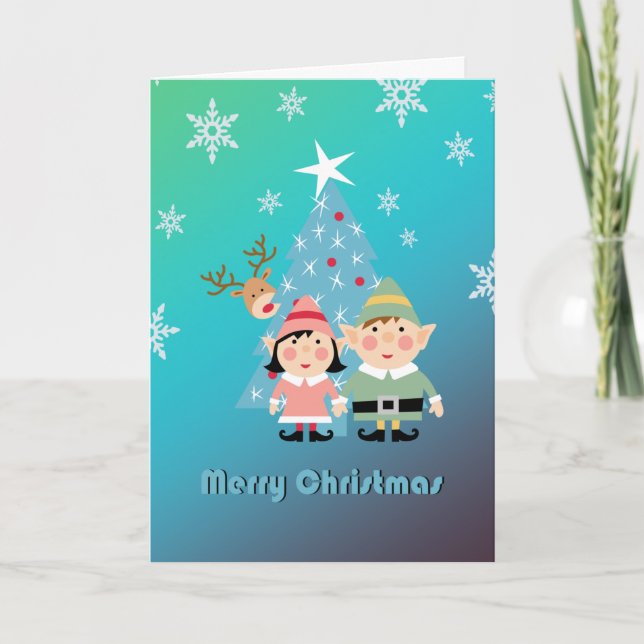 Merry Christmas Holiday Card (Front)