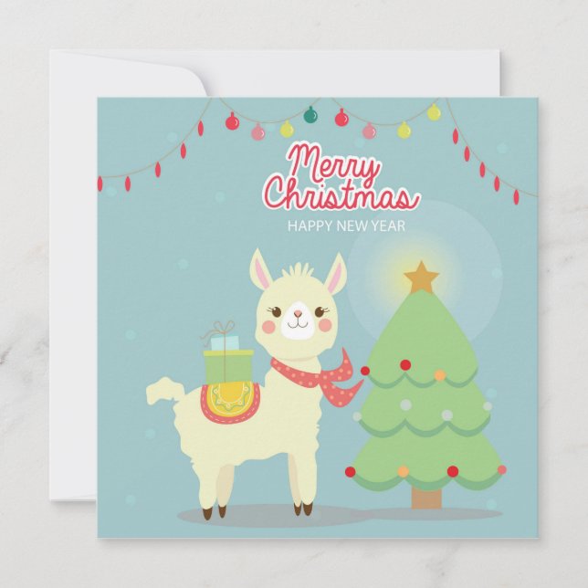 Merry Christmas  Holiday Card (Front)