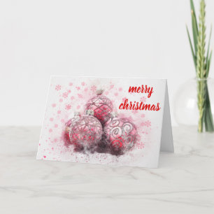 Merry Christmas Holiday Card