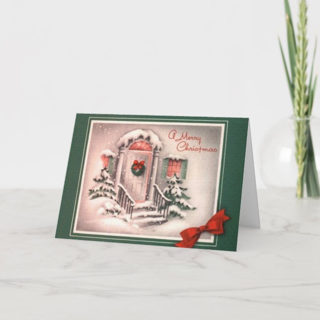 Merry Christmas Holiday Card (Front)