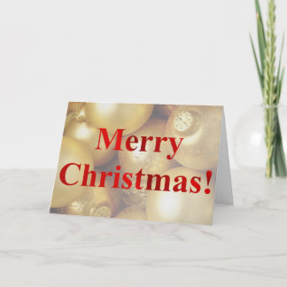 Merry Christmas Holiday Card