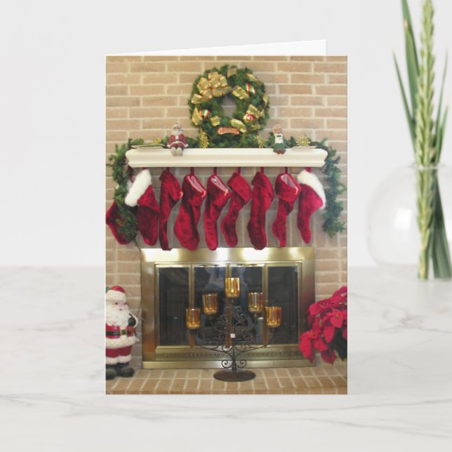 Merry Christmas Holiday Card (Front)