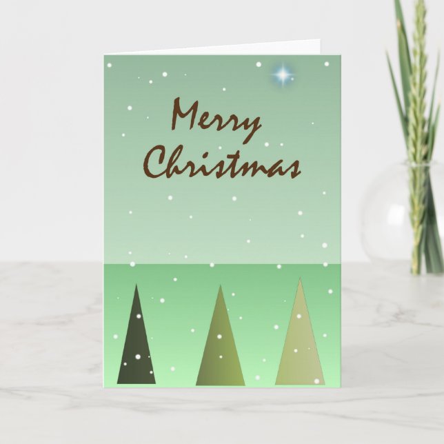 Merry Christmas Holiday Card (Front)