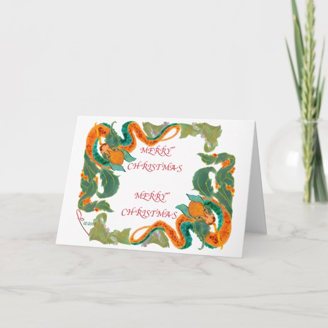 Merry Christmas Holiday Card (Front)