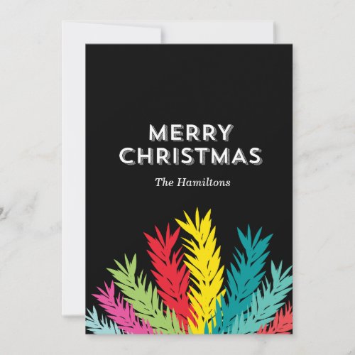 merry christmas holiday card