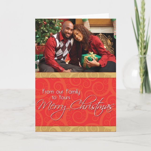 Merry Christmas Holiday Card (Front)