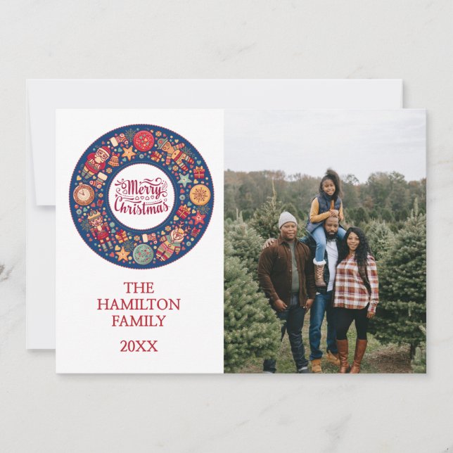 Merry Christmas Holiday Card (Front)