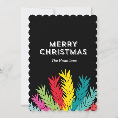 merry christmas holiday card