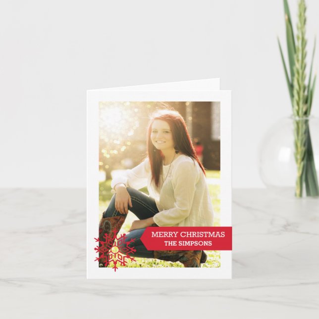 Merry Christmas Holiday Card (Front)