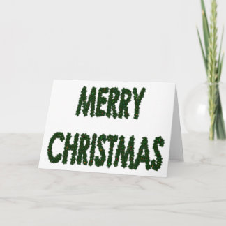 Merry Christmas Holiday Card