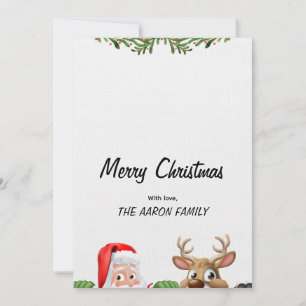 Merry Christmas  Holiday Card
