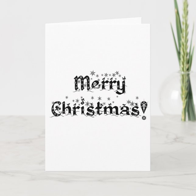 Merry Christmas Holiday Card (Front)