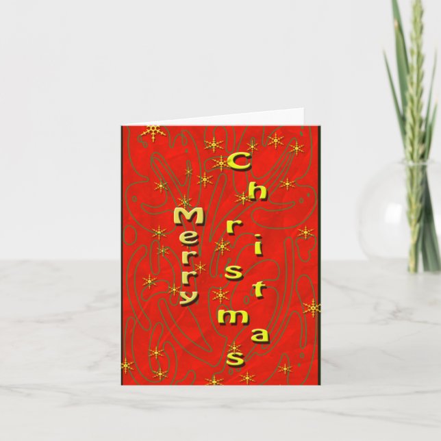 Merry Christmas Holiday Card (Front)