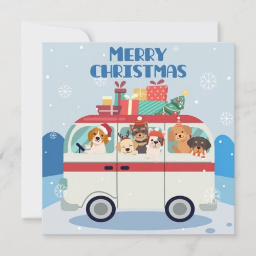 Merry Christmas Holiday Card