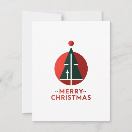 Merry christmas holiday card