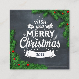 Merry Christmas Holiday Card