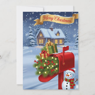 Merry Christmas Holiday Card