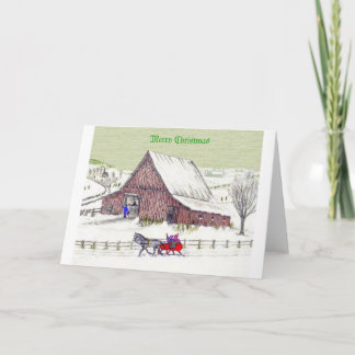 Merry Christmas Holiday Card