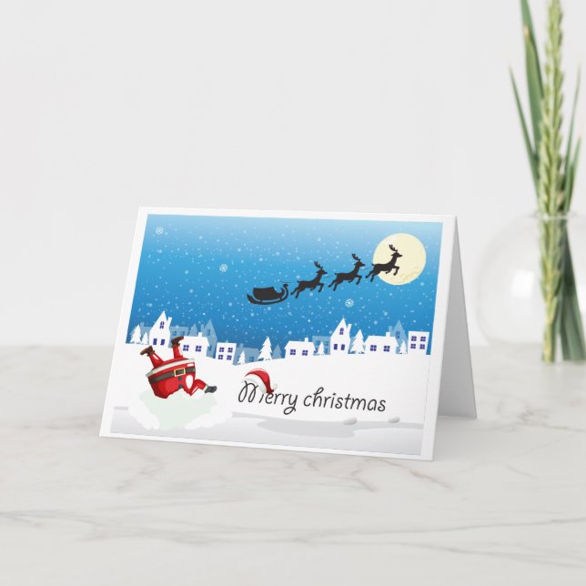 merry christmas holiday card (Front)