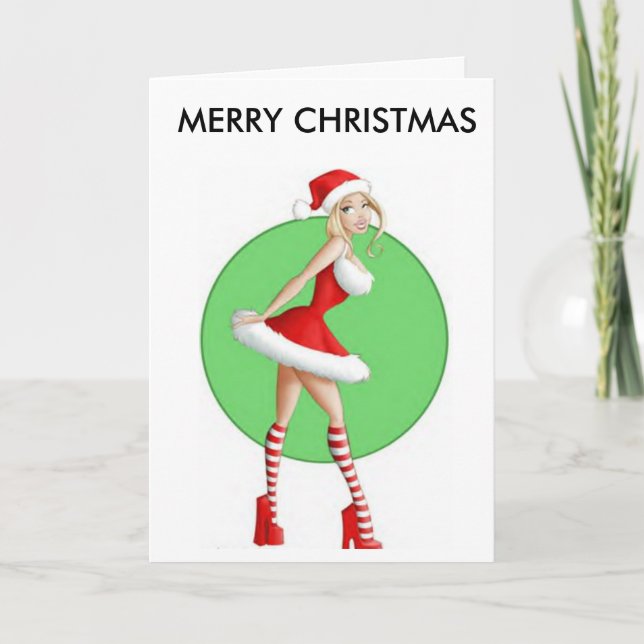 MERRY CHRISTMAS HOLIDAY CARD (Front)