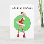 Merry Christmas Holiday Card at Zazzle