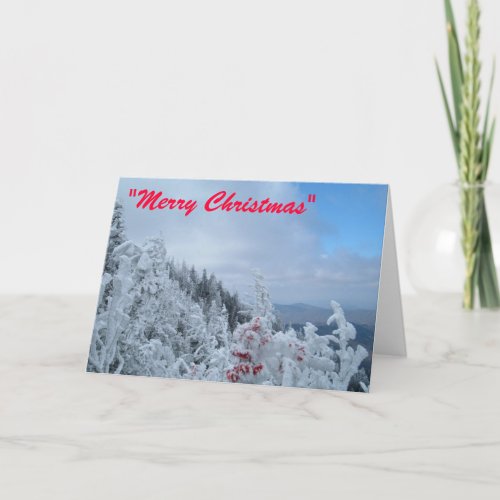 Merry Christmas Holiday Card