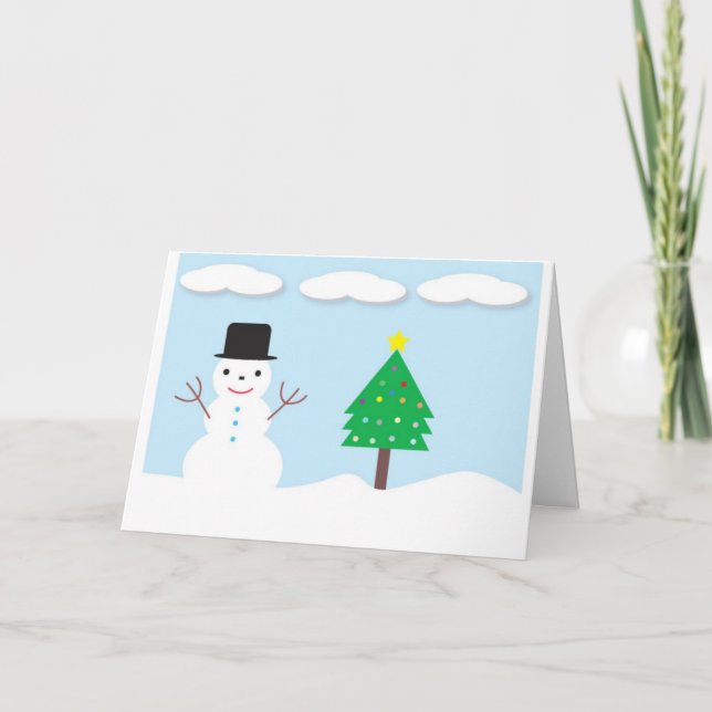 Merry Christmas Holiday Card (Front)