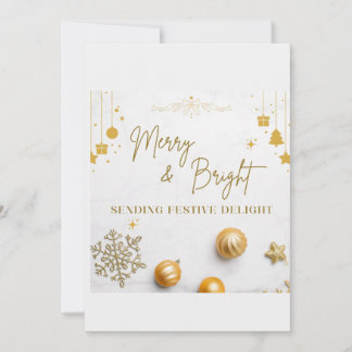 Merry Christmas! Holiday Card Template