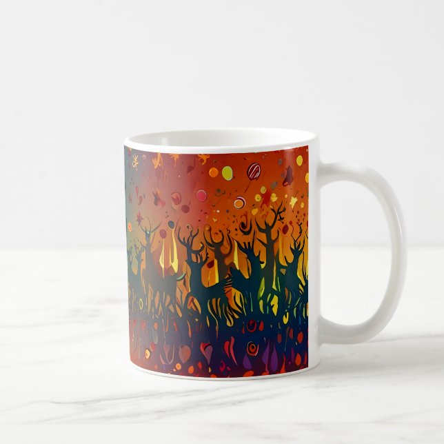 Merry Christmas Holiday Cheer Collection Coffee Mug (Right)