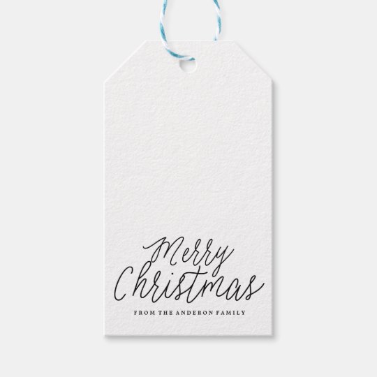 merry christmas holiday christmas gift tags zazzle com