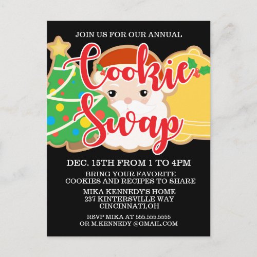 Merry Christmas  Holiday Cookie Swap