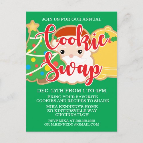 Merry Christmas  Holiday Cookie Swap