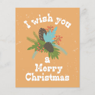 Merry Christmas Holiday Decor Flyer