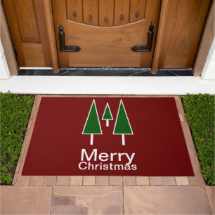Merry Christmas Holiday Doormat